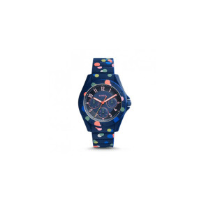 Watch strap (Strap + Case combination) Fossil ES4141 Silicone Multicolor